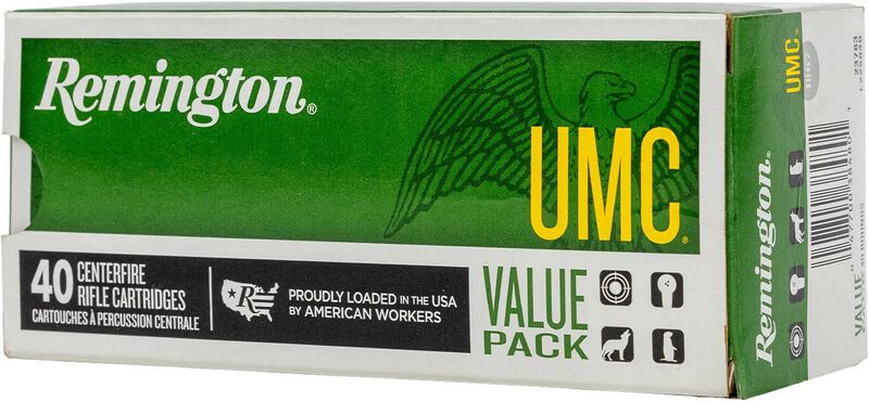 UMC Centerfire Rifle, 22-250 Rem, 50 Grain, Jacketed Hollow Point, 3820 fps